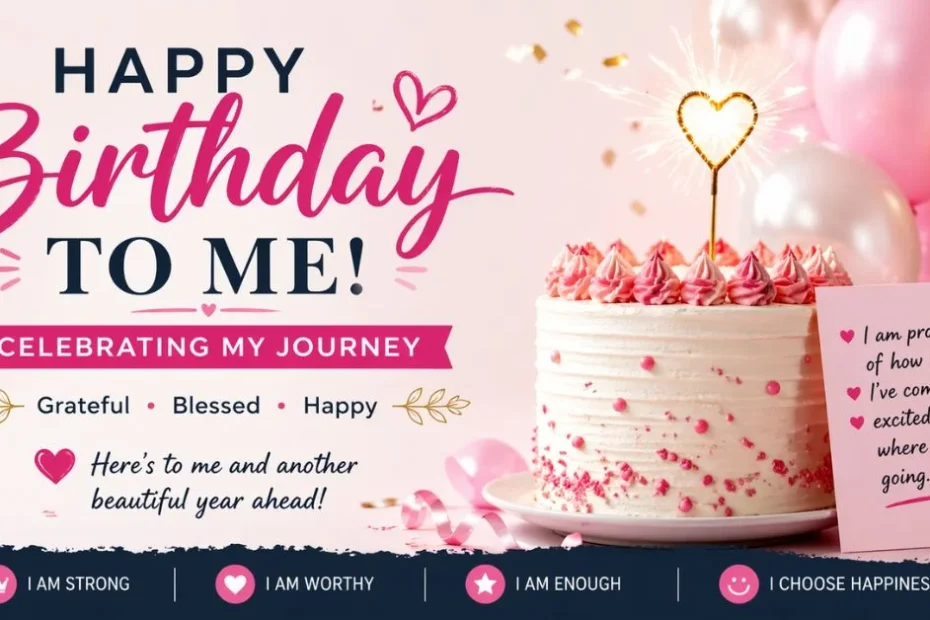 500+ Birthday Wishes to Myself: Heartfelt Messages for Self-Love & Growth