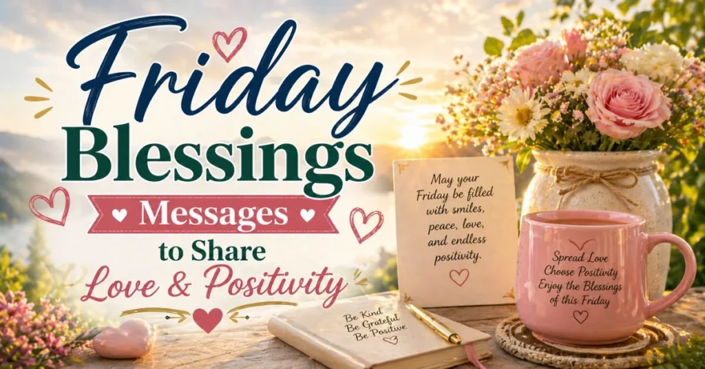 Friday Blessings Messages to Share Love & Positivity
