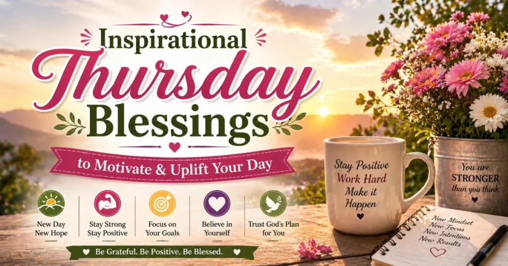 Inspirational Thursday Blessings to Motivate & Uplift Your Day