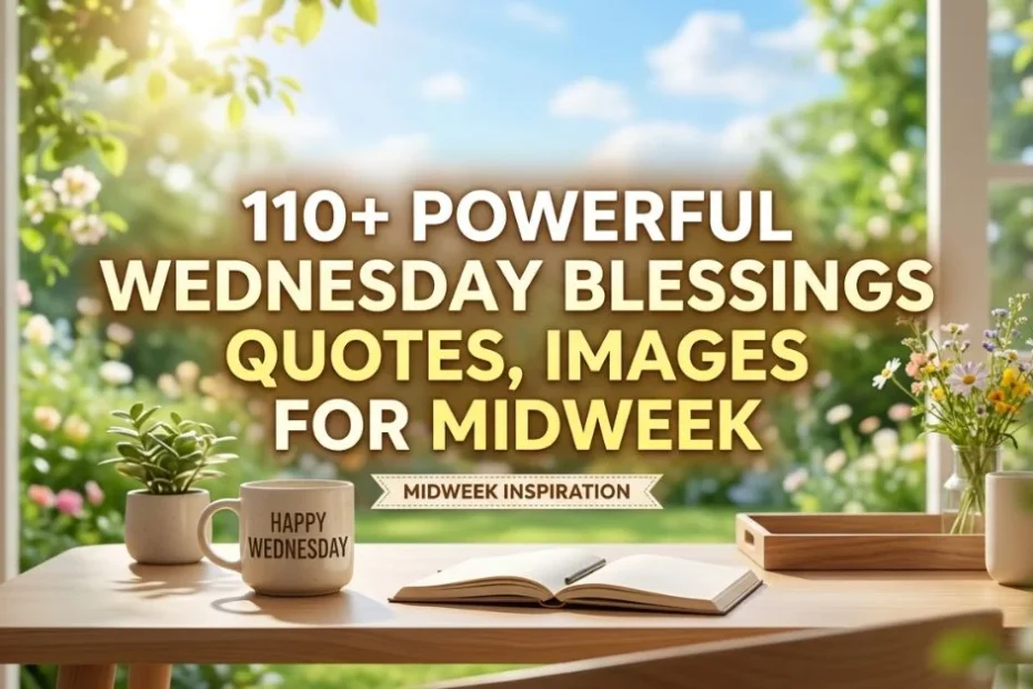 110+ Powerful Wednesday Blessings Quotes, Images for Midweek 2 110+ Powerful Wednesday Blessings Quotes, Images for Midweek