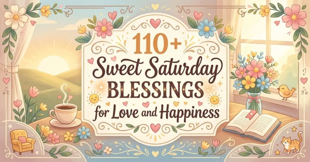 110+ Sweet Saturday Blessings for Love and Happiness 1 110+ Sweet Saturday Blessings for Love and Happiness