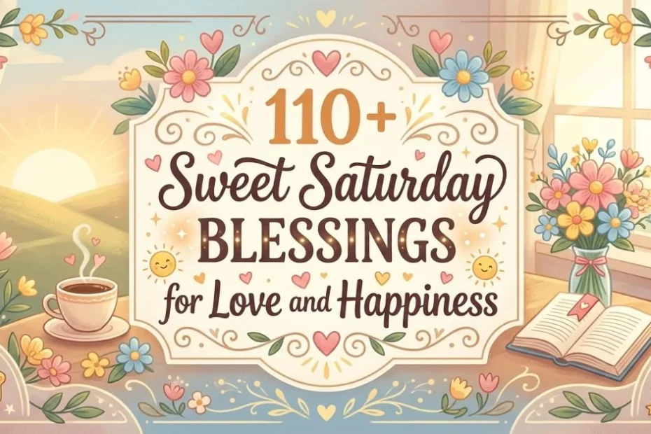 110+ Sweet Saturday Blessings for Love and Happiness 9 110+ Sweet Saturday Blessings for Love and Happiness
