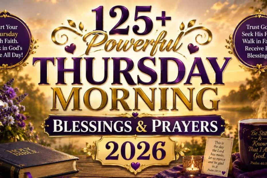 125+ Powerful Thursday Morning Blessings & Prayers 2026 6 125+ Powerful Thursday Morning Blessings & Prayers 2026