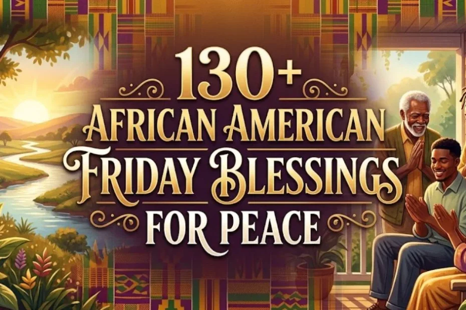 130+ African American Friday Blessings for Peace