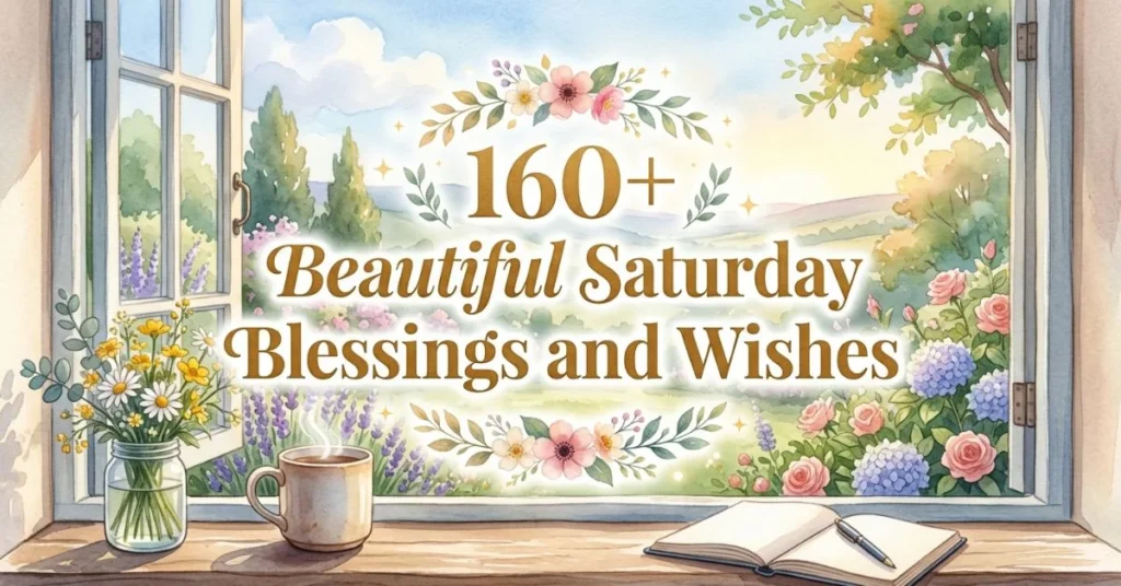 160+ Beautiful Saturday Blessings and Wishes
