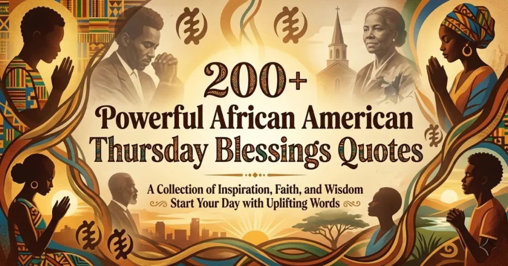 200+ Powerful African American Thursday Blessings Quotes 1 200+ Powerful African American Thursday Blessings Quotes
