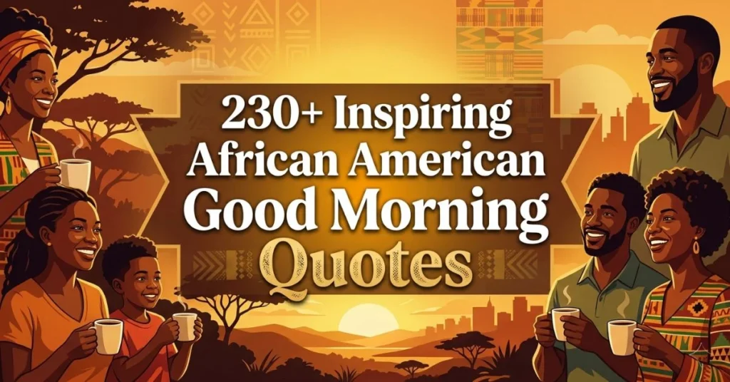 230+ Inspiring African American Good Morning Quotes 1 230+ Inspiring African American Good Morning Quotes