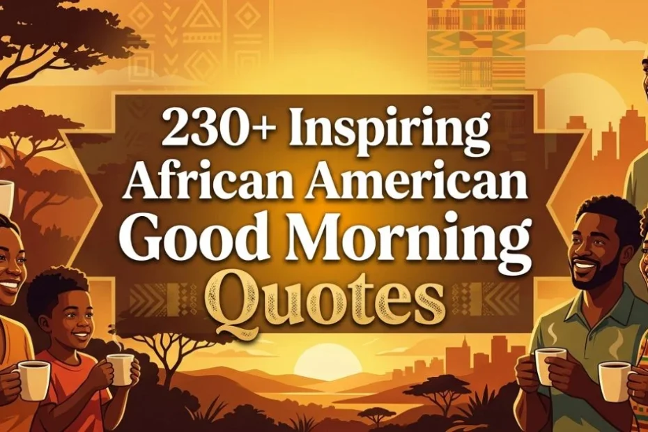 230+ Inspiring African American Good Morning Quotes 3 230+ Inspiring African American Good Morning Quotes