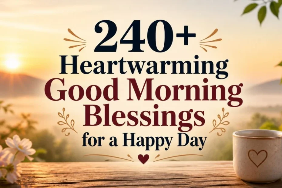 240+ Heartwarming Good Morning Blessings for a Happy Day 10 240+ Heartwarming Good Morning Blessings for a Happy Day