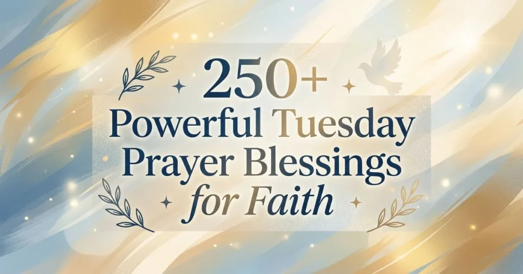 250+ Powerful Tuesday Prayer Blessings for Faith