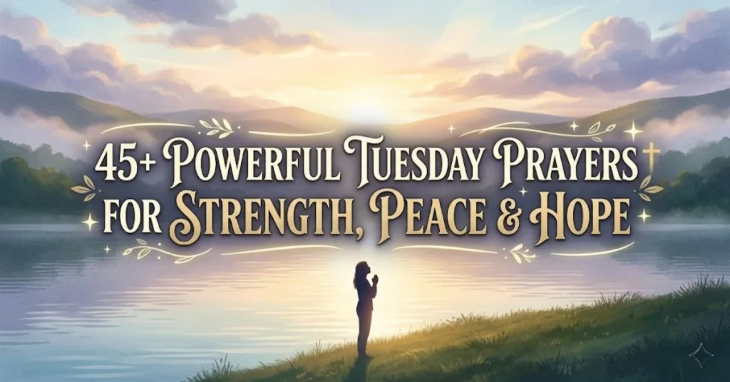 45+ Powerful Tuesday Prayers for Strength, Peace & Hope 1 45+ Powerful Tuesday Prayers for Strength, Peace & Hope
