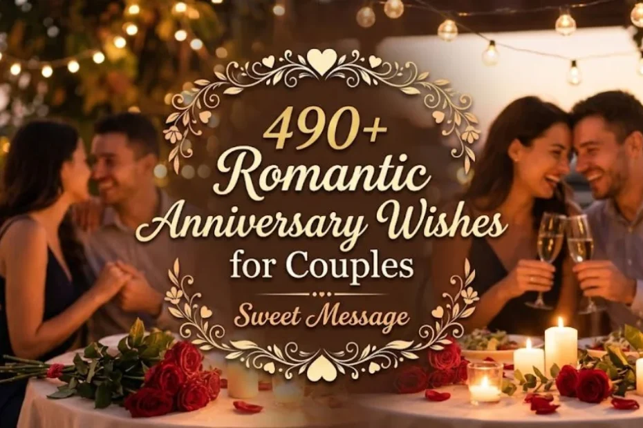 490+ Romantic Anniversary Wishes for Couples Sweet Message 10 490+ Romantic Anniversary Wishes for Couples Sweet Message