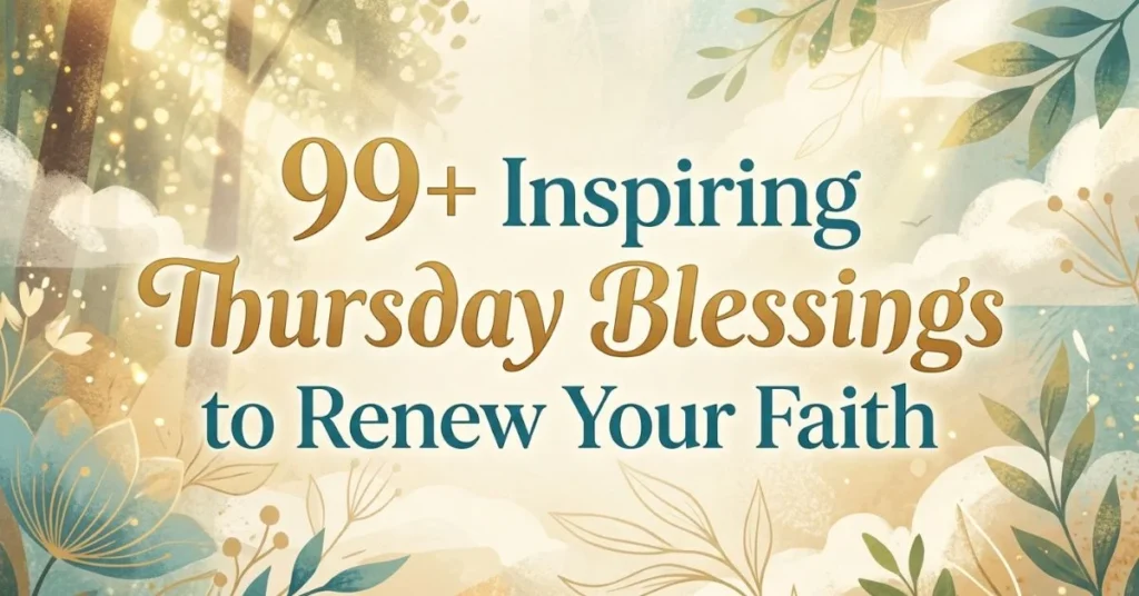 99+ Inspiring Thursday Blessings to Renew Your Faith 1 99+ Inspiring Thursday Blessings to Renew Your Faith