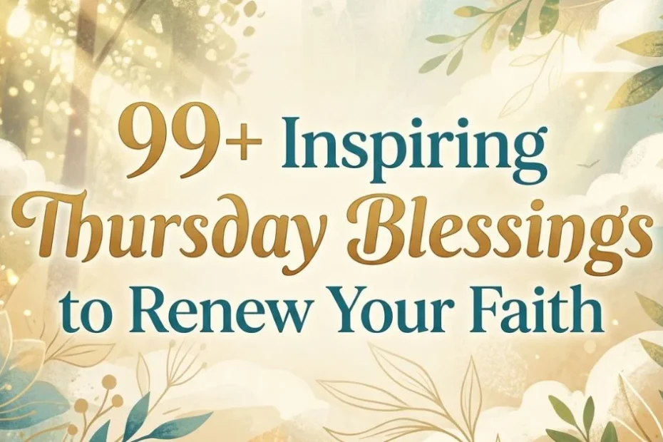 99+ Inspiring Thursday Blessings to Renew Your Faith 2 99+ Inspiring Thursday Blessings to Renew Your Faith