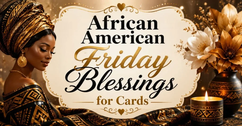 130+ African American Friday Blessings for Peace 2 African American Friday Blessings for Cards