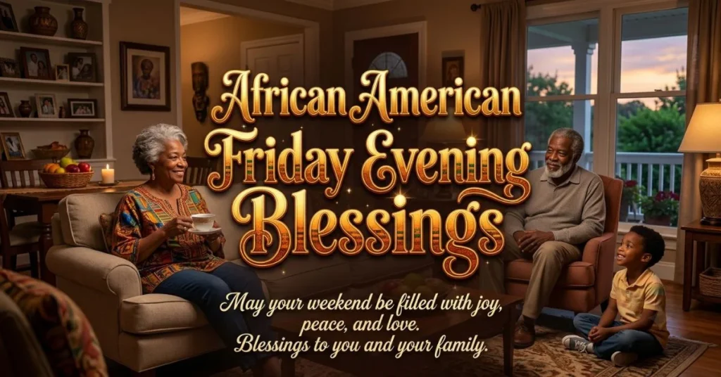 African American Friday Evening Blessings