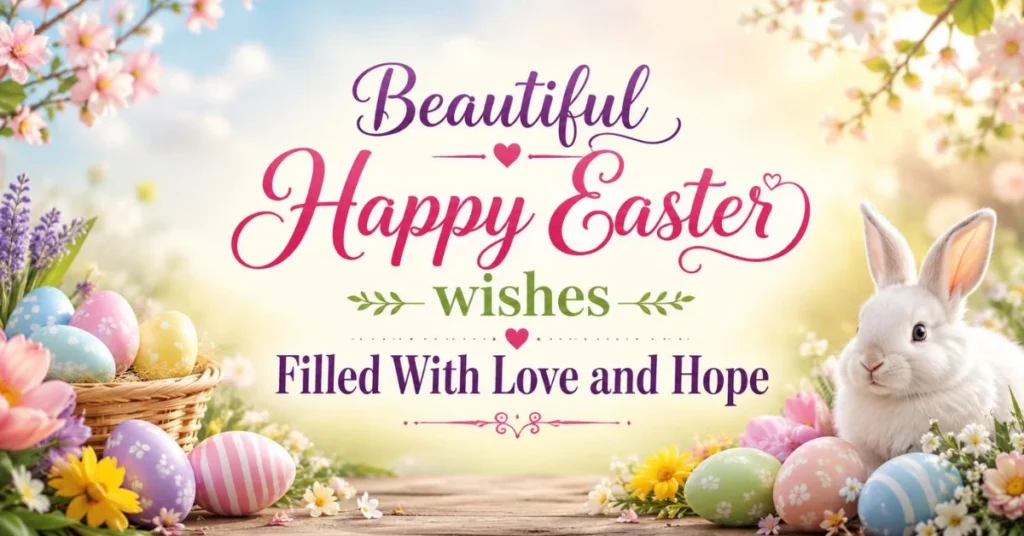 Beautiful Happy Easter wishes Filled With Love and Hope