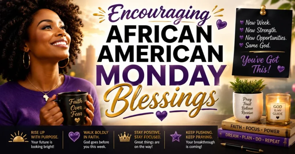 170+ Powerful African American Monday Blessings 2 Encouraging African American Monday Blessings and Images