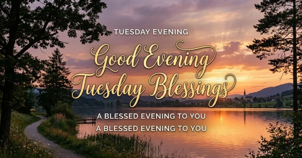 220+ Good Morning Tuesday Blessings for Hope & Joy 3 Good Evening Tuesday Blessings