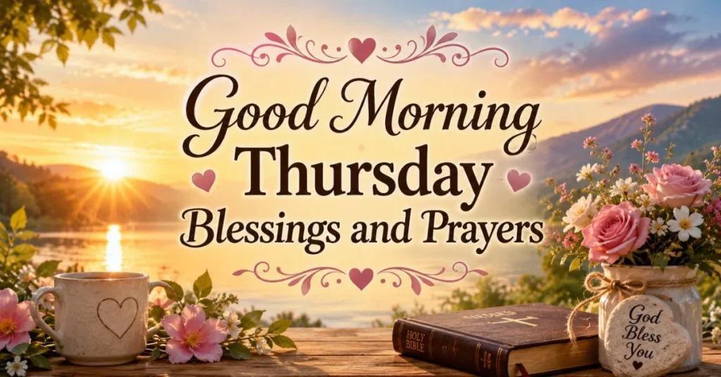 Good Morning Thursday Blessings and Prayers