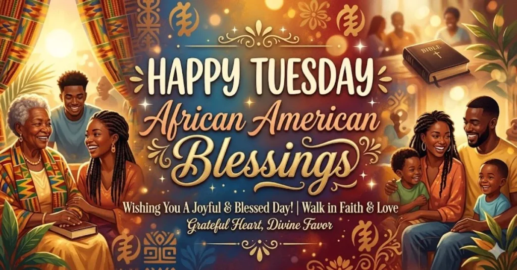 Happy Tuesday African American Blessings