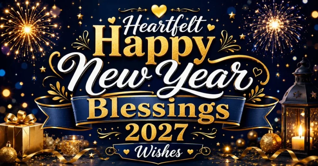 Heartfelt Happy New Year Blessings 2027 Wishes