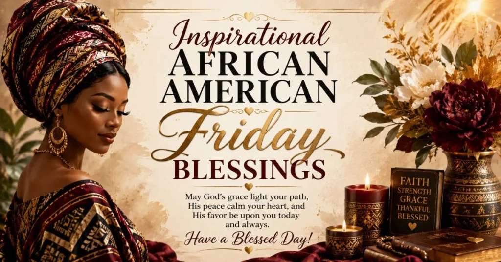 130+ African American Friday Blessings for Peace 3 Inspirational African American Friday Blessings