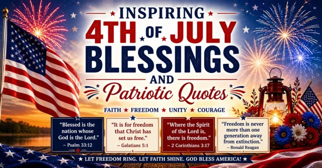 Inspiring 4th of July Blessings and Patriotic Quotes