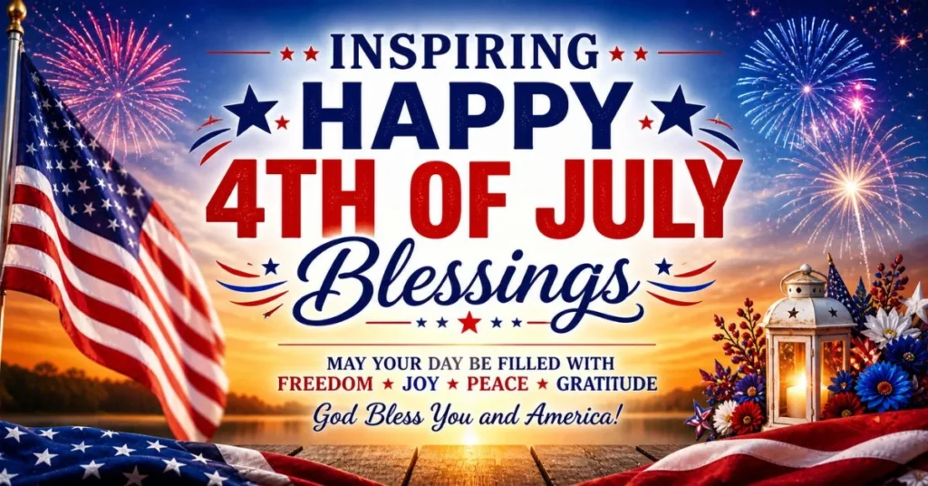 Inspiring Happy 4th of July Blessings