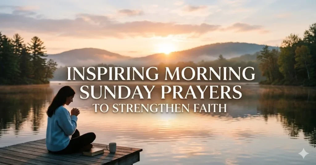 65+ Meaningful Sunday Prayers for Hope and Healing 2 Inspiring Morning Sunday Prayers to Strengthen Faith