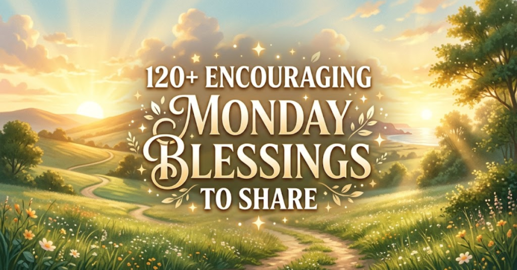 120+ Encouraging Monday Blessings to Share 1 120+ Encouraging Monday Blessings to Share