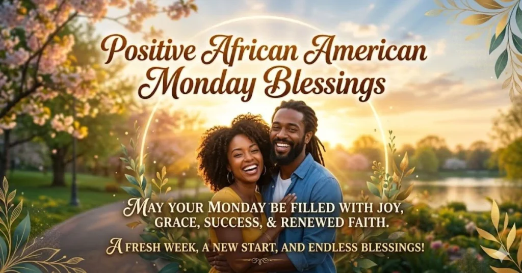 170+ Powerful African American Monday Blessings 3 Positive African American Monday Blessings