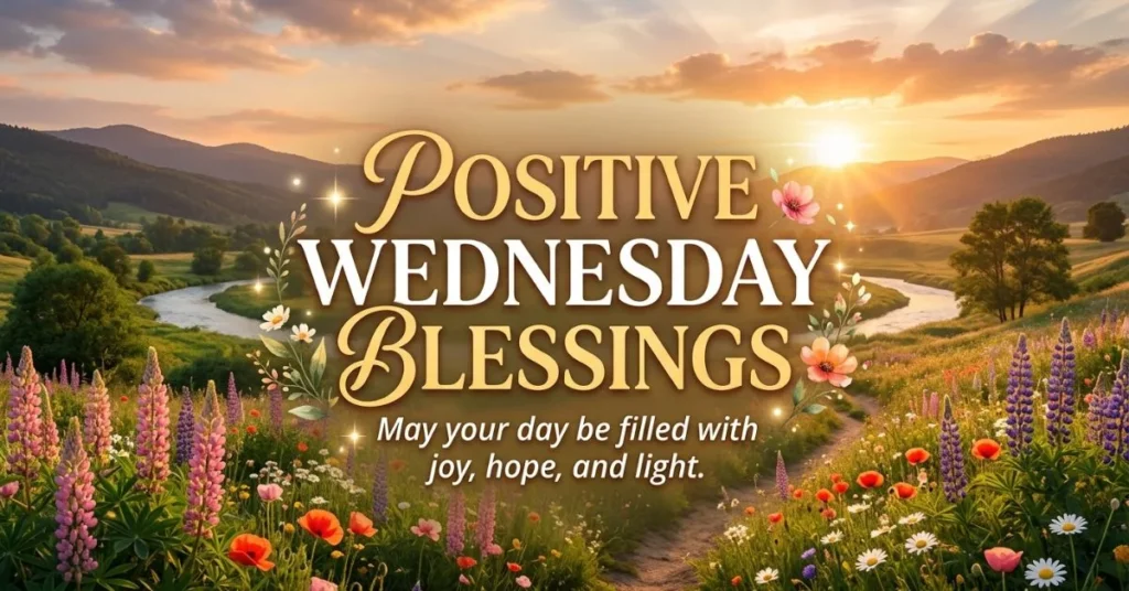 110+ Powerful Wednesday Blessings Quotes, Images for Midweek 2 Positive Wednesday Blessings