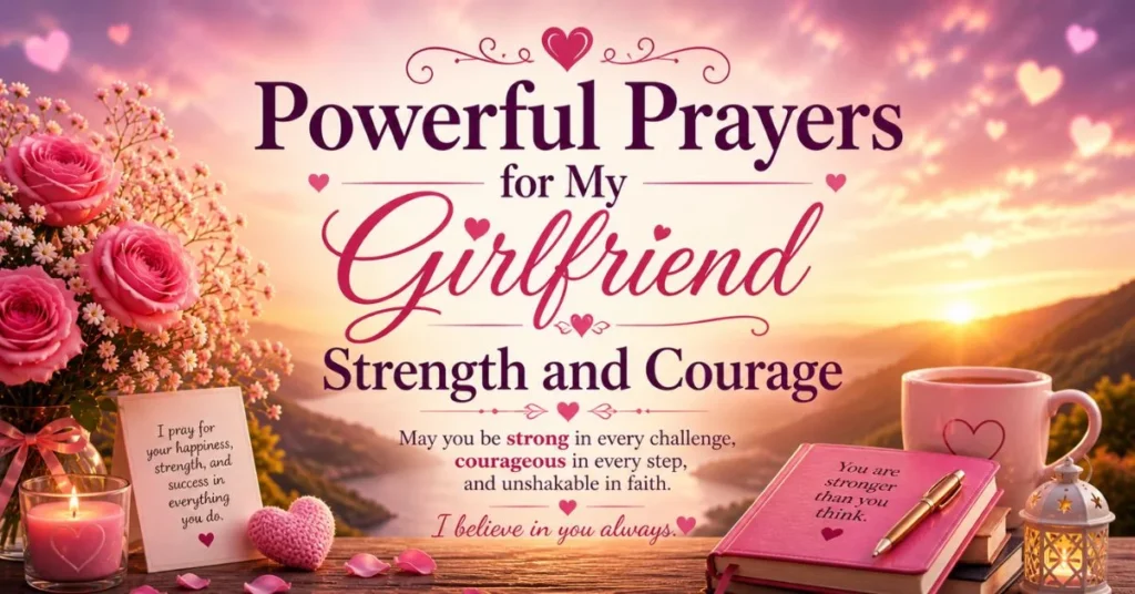 Powerful Prayers for My Girlfriend Strength and Courage