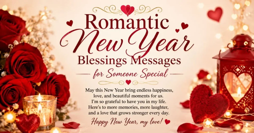 Romantic New Year Blessings Messages for Someone Special