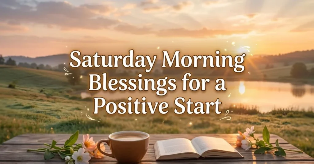 110+ Sweet Saturday Blessings for Love and Happiness 2 Saturday Morning Blessings for a Positive Start