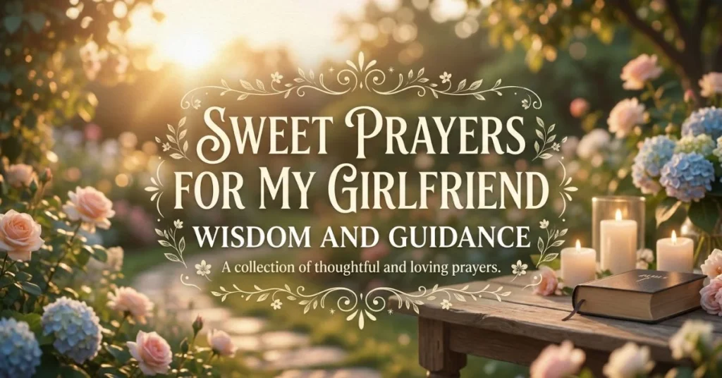 Sweet Prayers for My Girlfriend Wisdom and Guidance