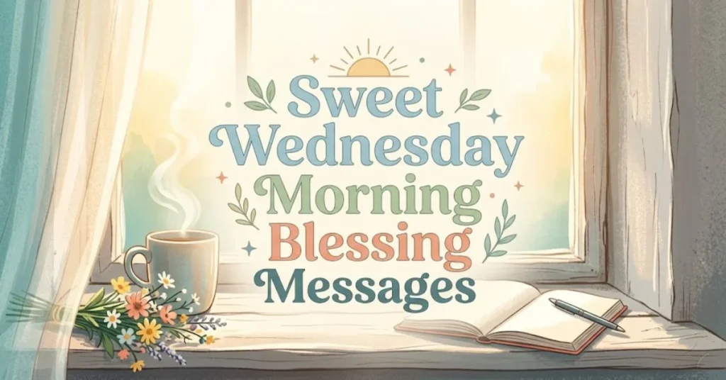 Sweet Wednesday Morning Blessing Messages