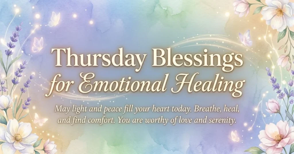 99+ Inspiring Thursday Blessings to Renew Your Faith 3 Thursday Blessings for Emotional Healing