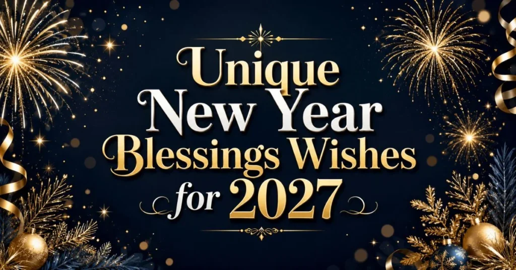Unique New Year Blessings Wishes for 2027
