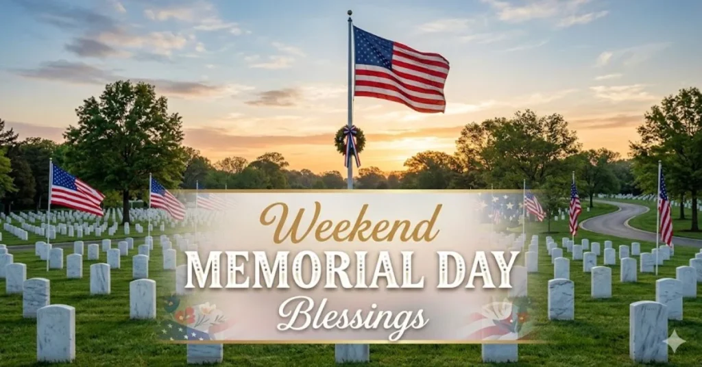 Weekend Memorial Day Blessings
