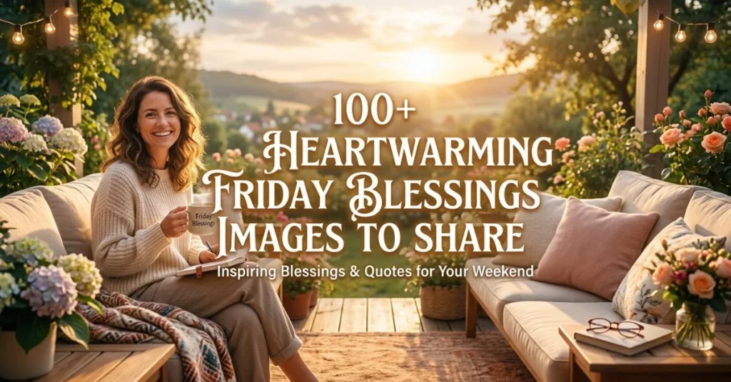 100+ Heartwarming Friday Blessings Images to Share 