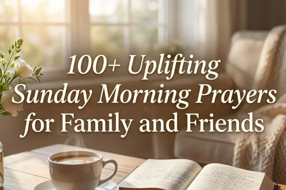 100+ Uplifting Sunday Morning Prayers for Family and Friends 1 100+ Uplifting Sunday Morning Prayers for Family and Friends