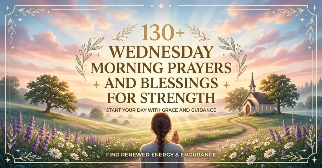 130+ Wednesday Morning Prayers And Blessings for Strength 