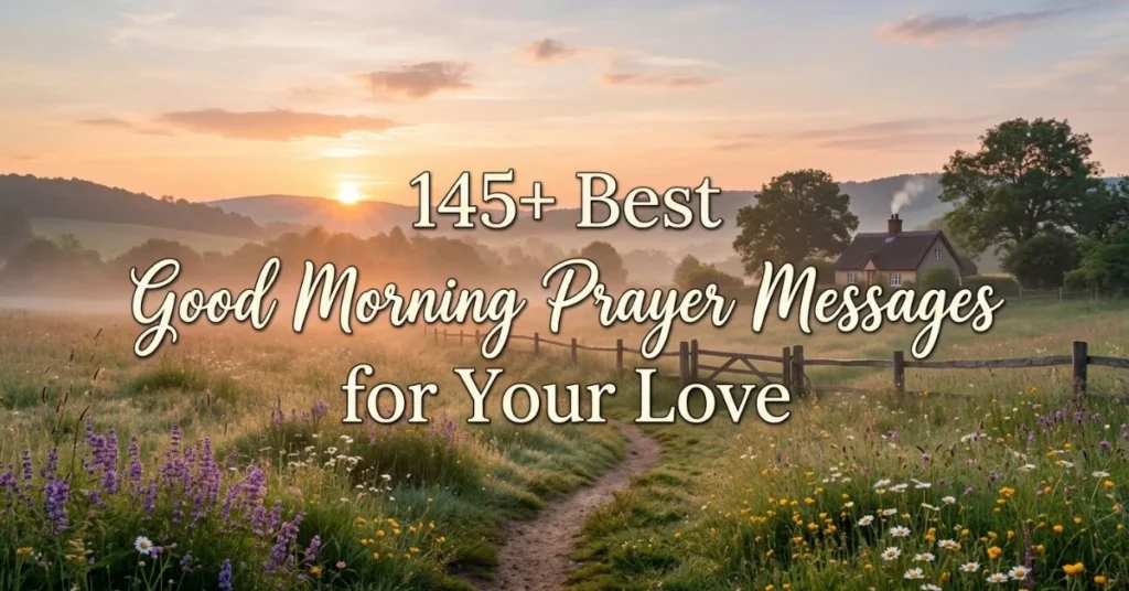 145+ Best Good Morning Prayer Messages for Your Love