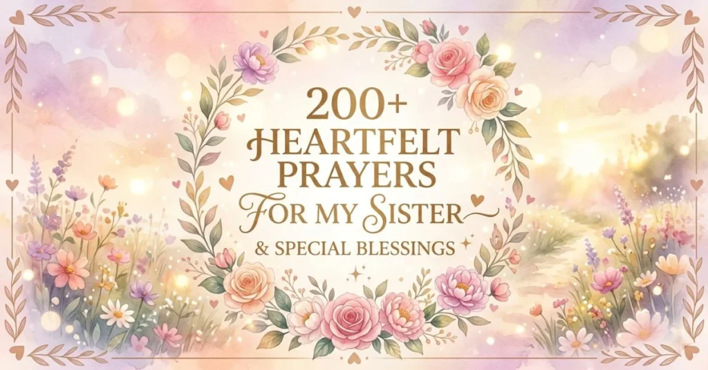 200+ Heartfelt Prayers for My Sister and Special Blessings 1 200+ Heartfelt Prayers for My Sister and Special Blessings