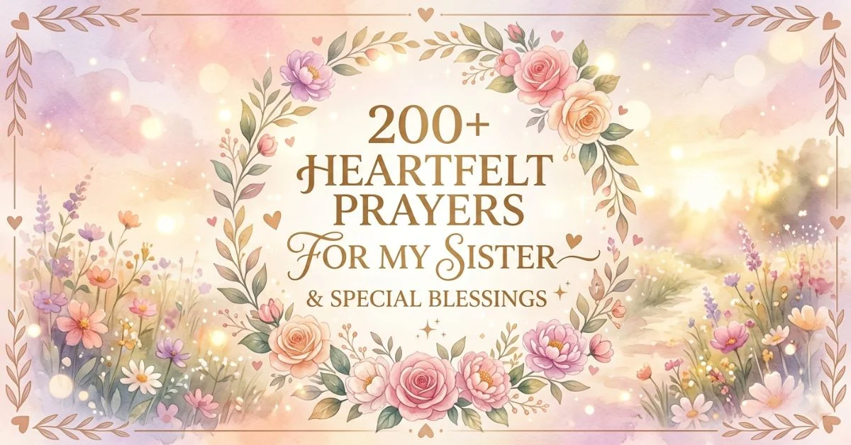 200+ Heartfelt Prayers for My Sister and Special Blessings