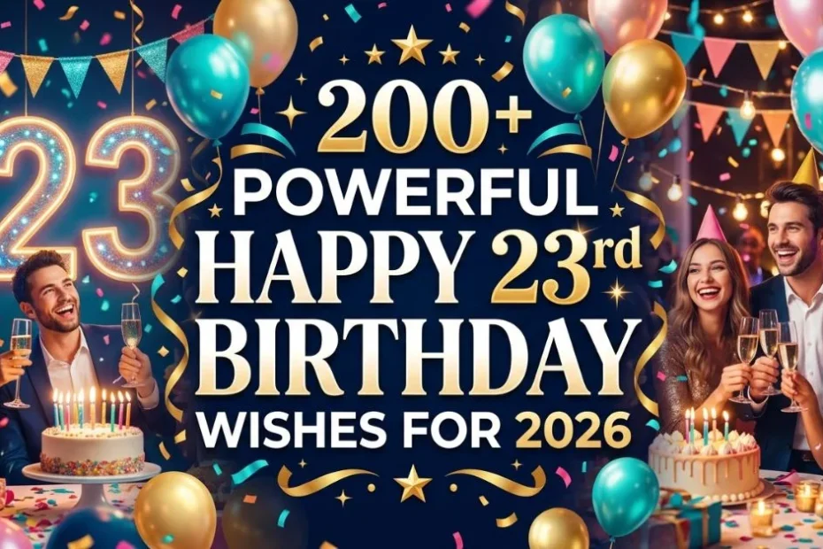 200+ Powerful Happy 23rd Birthday Wishes for 2026Â 1 200+ Powerful Happy 23rd Birthday Wishes for 2026Â