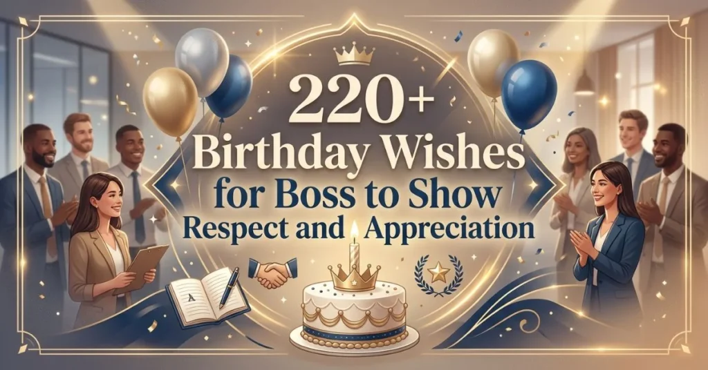 220+ Birthday Wishes for Boss to Show Respect and Appreciation 1 220+ Birthday Wishes for Boss to Show Respect and Appreciation