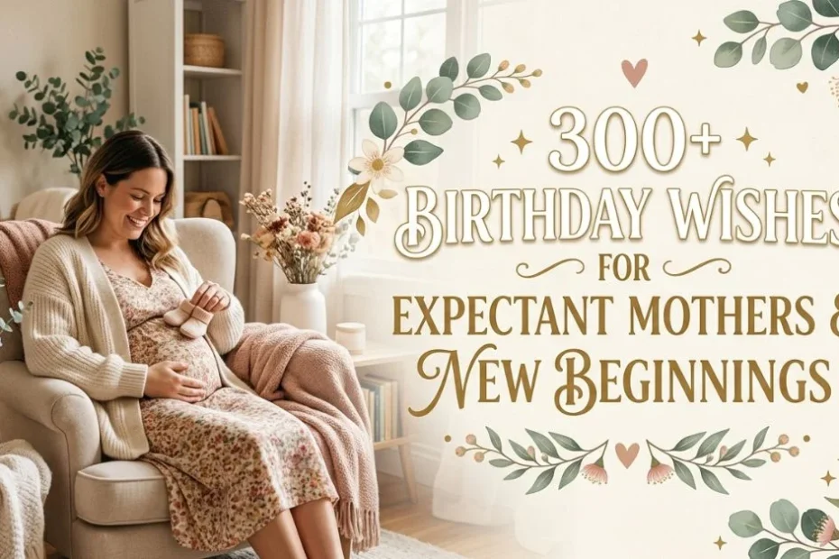 300+ Birthday Wishes for Expectant Mothers & New Beginnings